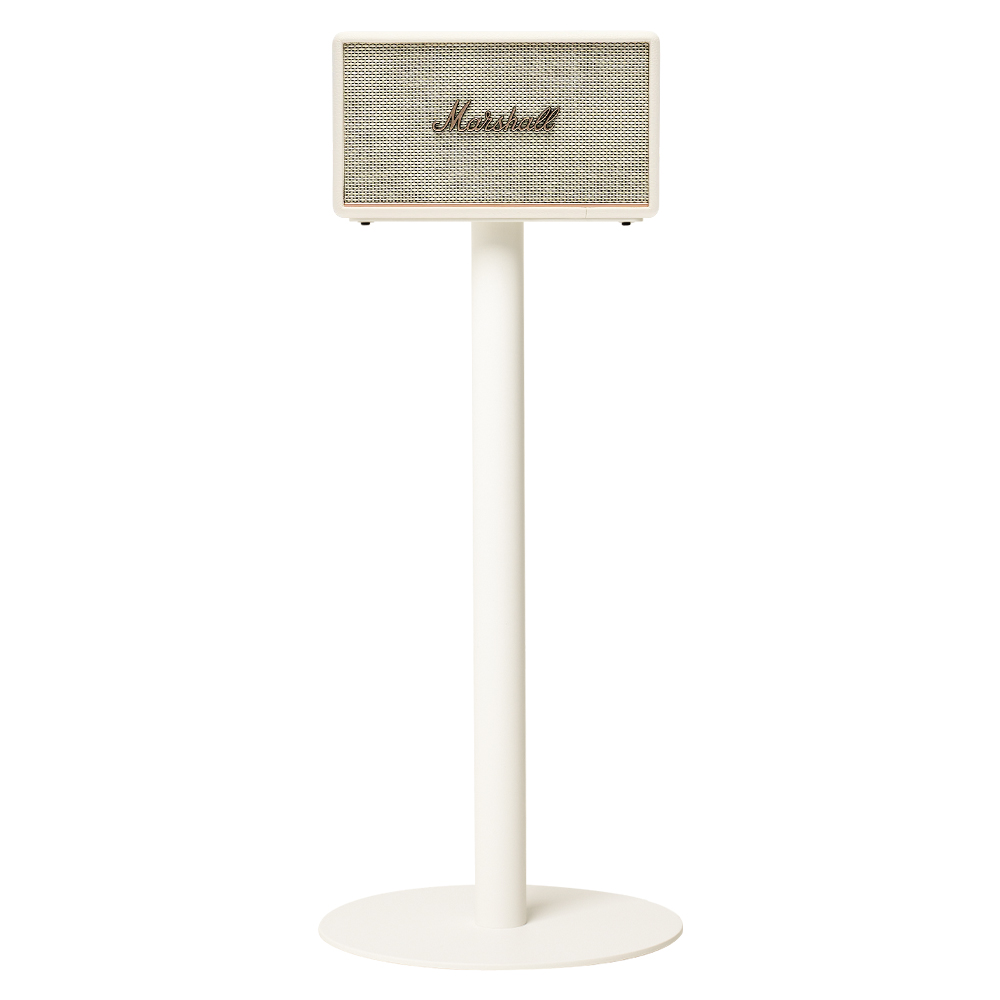 마블홀릭 마샬 스피커 스탠드 3 2 1 거치대 받침대 고급 원형, 크림 + 3m 케이블 크림, 액톤 49,000원