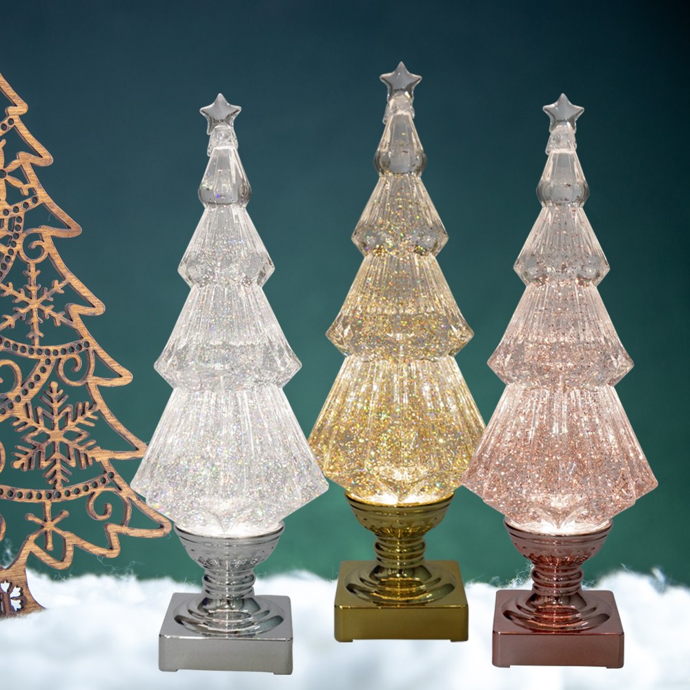 크리스마스 LED 오르골 무드등 스노우볼 워터볼 랜턴 선물 집들이선물 엔틱오르골 장식 조명 수면등 - 크리스탈별(골드) 54,000원