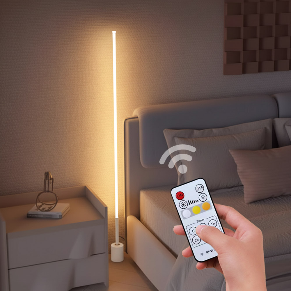 블레오 무선리모컨 LED 슬림 일자 플로어 장스탠드 24,900원