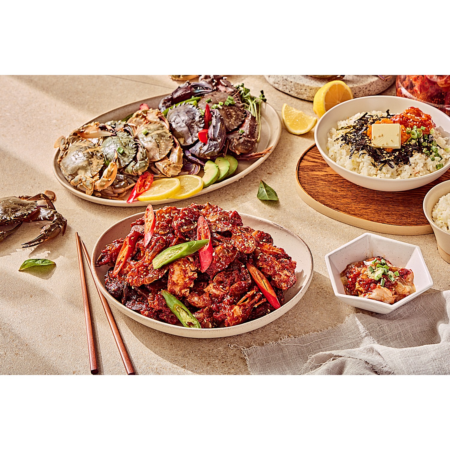 여수양념돌게장(소) 2L[여수맛집 명동게장], 1개, 2L 59,900원