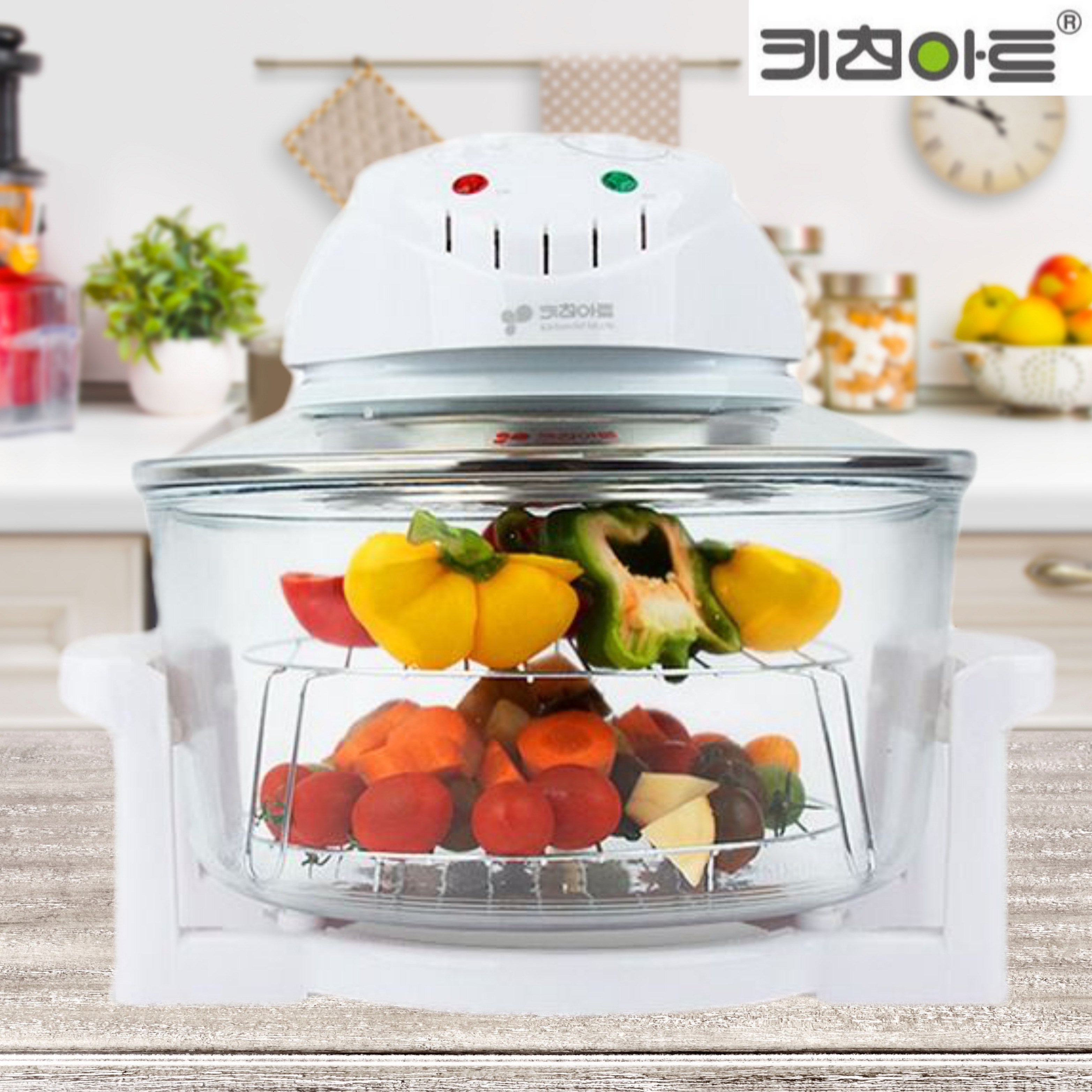 키친아트 2026 NEW 대용량 광파오븐 12L OVEN 고구마 소형 생선구이 제빵 바베큐 치킨 스테이크 에어프라이어 오븐 52,900원