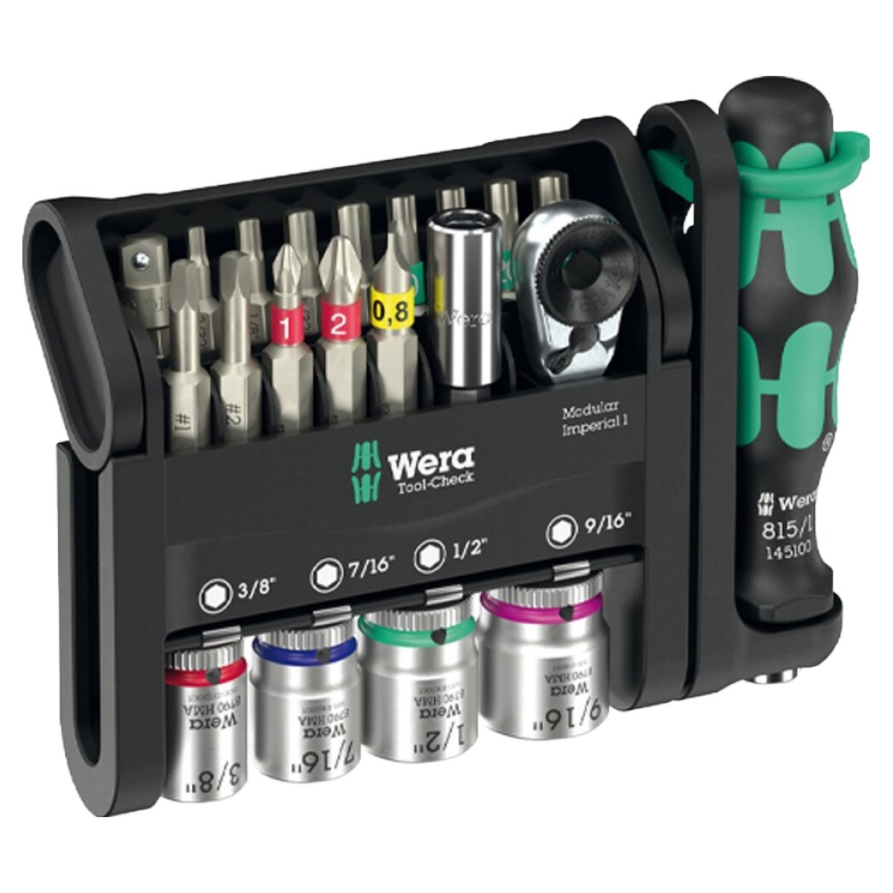 Wera 베라 Tool Check Modular Imperial 1 전문가용 휴대용 비트 세트 049001 98,400원