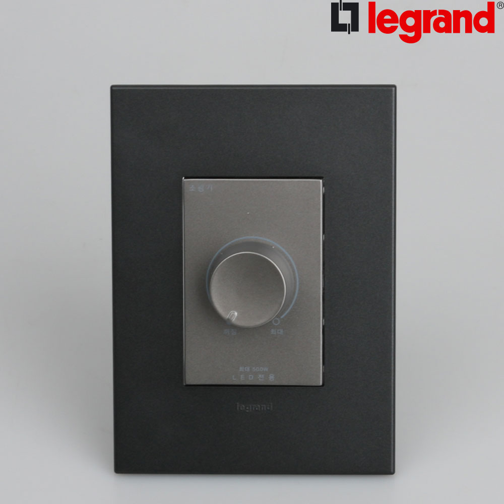 르그랑 아테오 LED 조광기 디머 스위치 디밍 밝기조절 화이트 300W 500W 77,400원