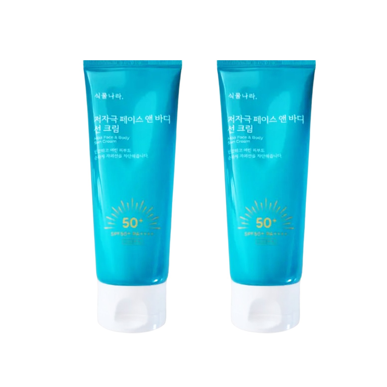 식물나라 저자극 산소수페이스앤바디 선크림 SPF50+ PA++++ 25,720원