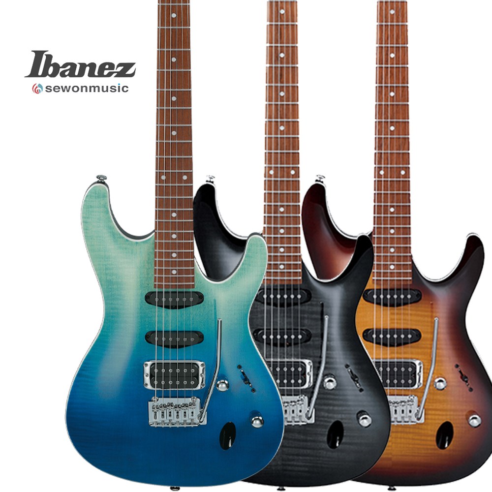 아이바네즈 일렉기타 SA260FM, BRG 블루 리프 그라데이션, 1개 629,000원