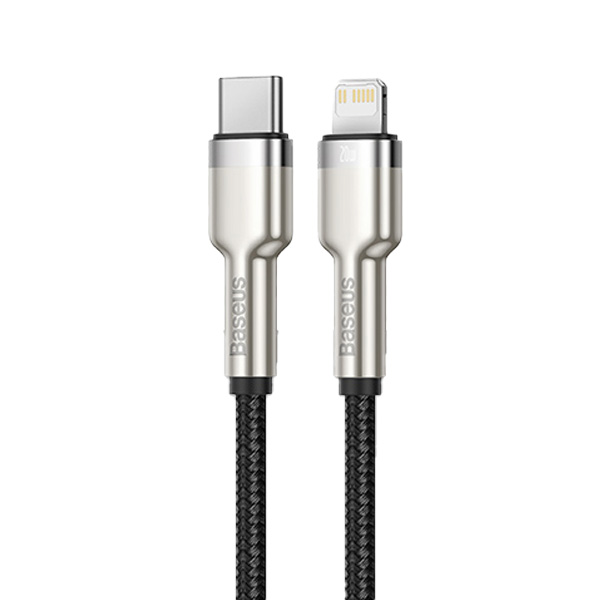 베이스어스 20W 메탈 C to 8핀 고속 충전 케이블 CATLJK-B01 9,800원