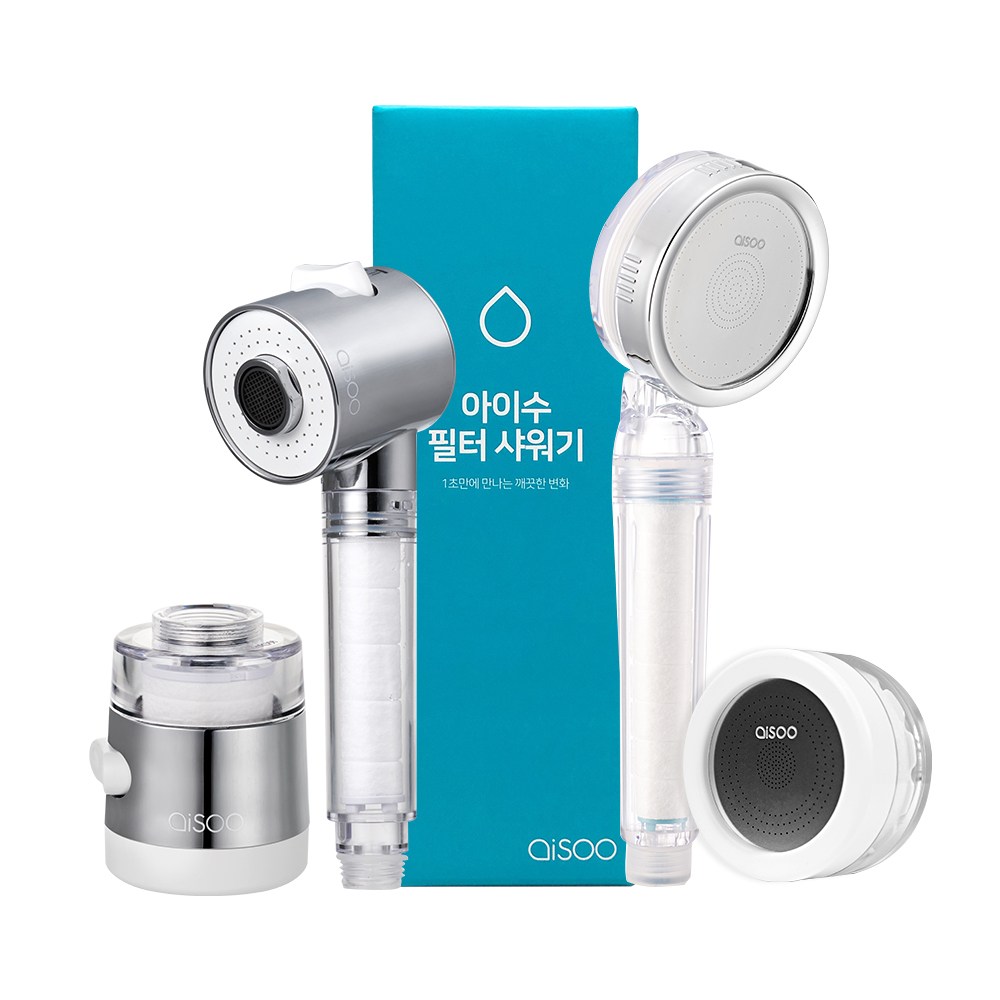 아이수 샤워기 헤드필터 세면대 필터 주방용 필터 싱크대 수전 수도 수돗물 녹물제거 24,900원