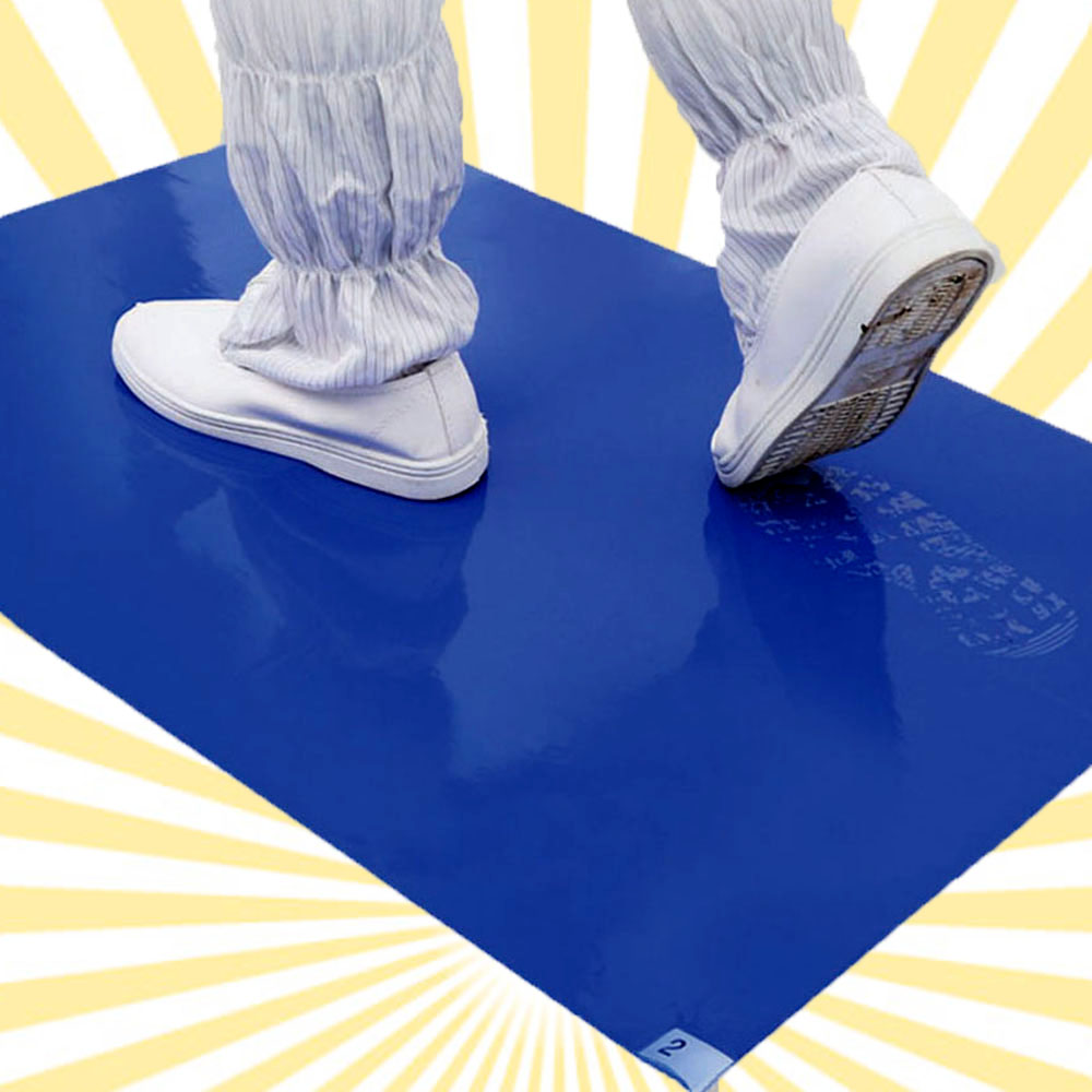 스티키매트 크린룸 먼지제거 1박스 300장, BLUE, 1개 36,000원