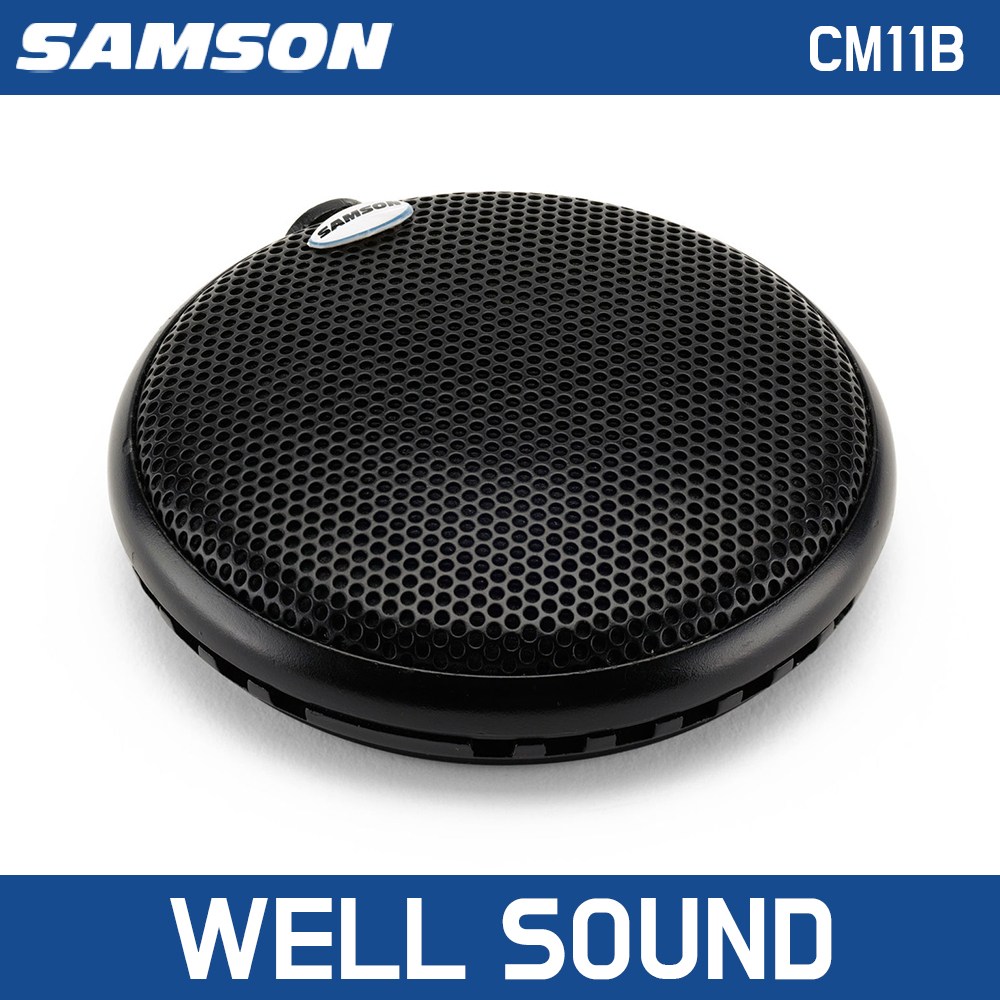 삼손 CM11B 바운더리 마이크 무지향성 탁상용 회의용 미팅용 마이크 [9m케이블] 190,000원