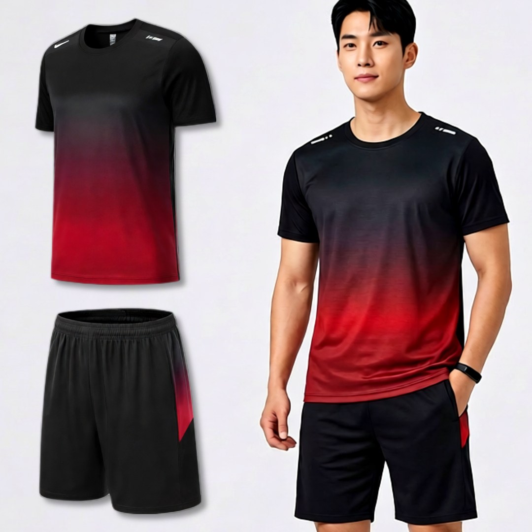 SET 마인온 아이스 드라이핏 반팔 반바지 쿨링 트레이닝복 셋업 운동복 15,000원