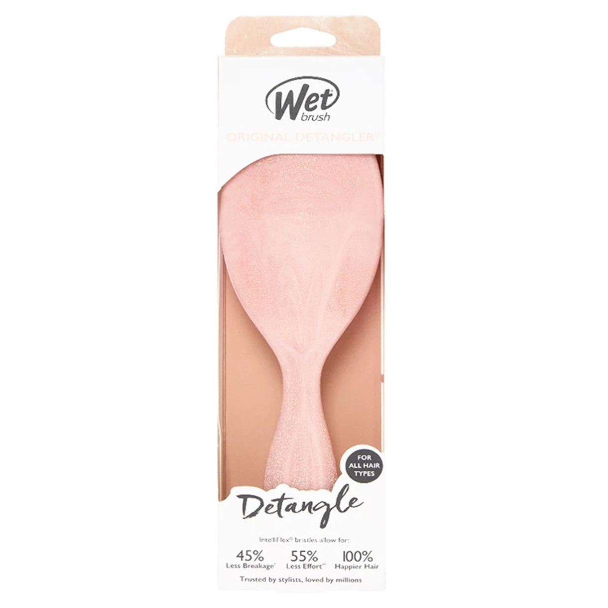웻브러쉬 오리지널 디탱글러 글리터 웨이브 헤어브러쉬, 1개, 코랄 10,800원