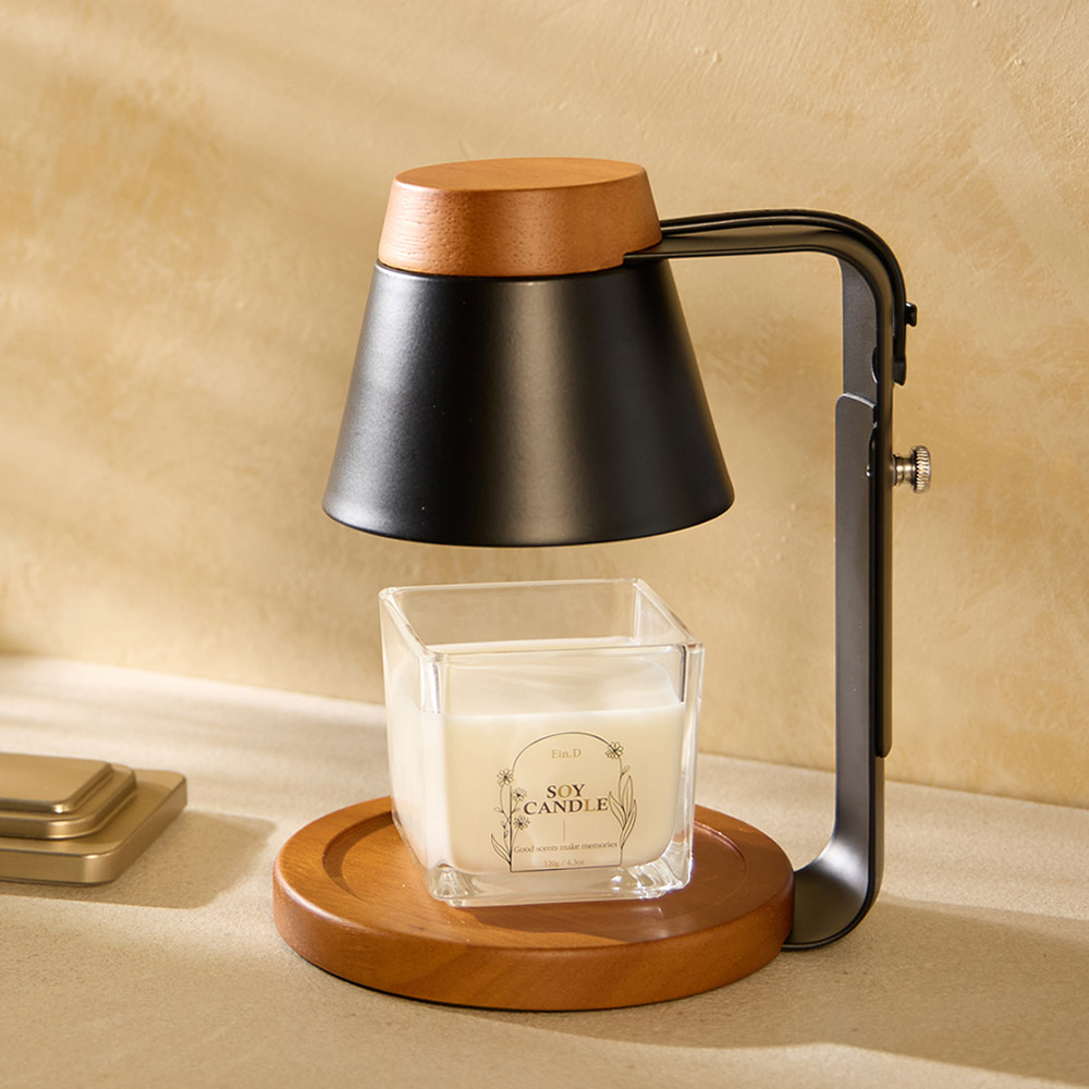 에인디 아르볼 캔들워머 + 소이캔들 120g 세트, 하와이안피치, 블랙우드 32,000원