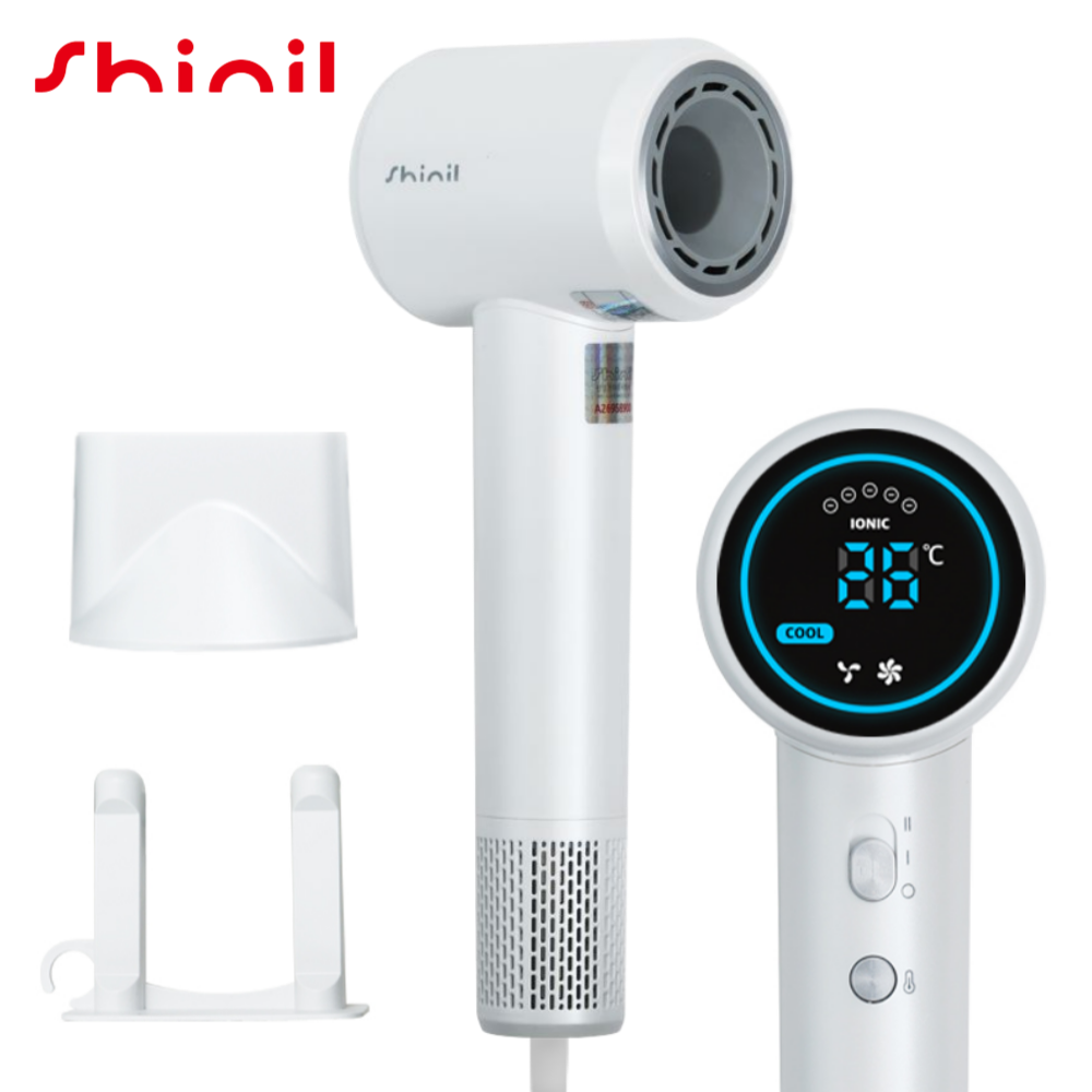 [26년형 신상품] 신일 프리미엄 BLDC 초강력 음이온 헤어 드라이어 스마트 디스플레이 가정용 전문가용 화이트 59,800원