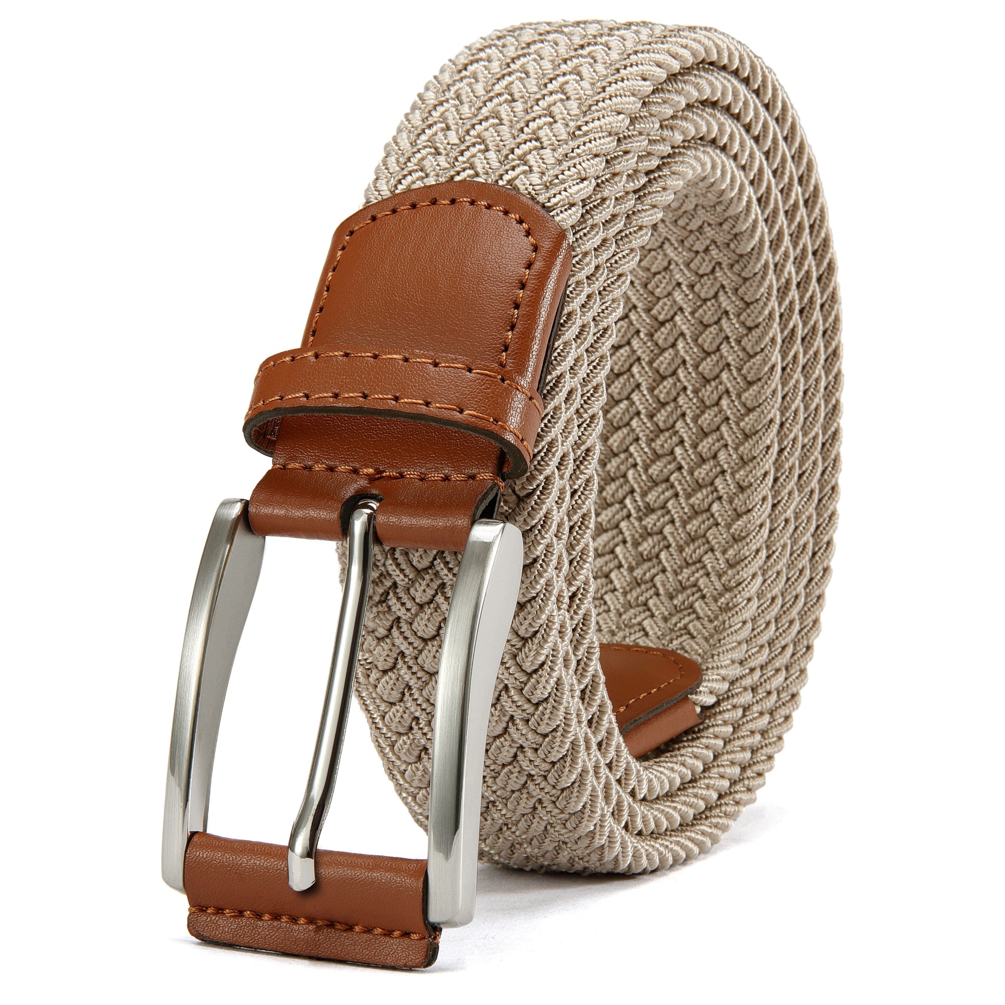 CHAOREN남성 벨트 엘라스틱 편직 밴드 골프 청바지 메쉬 밴딩 허리띠 캐주얼 및 스포츠 스타일에 완벽한 액세서리 남녀공용 선물 세트 7,200원