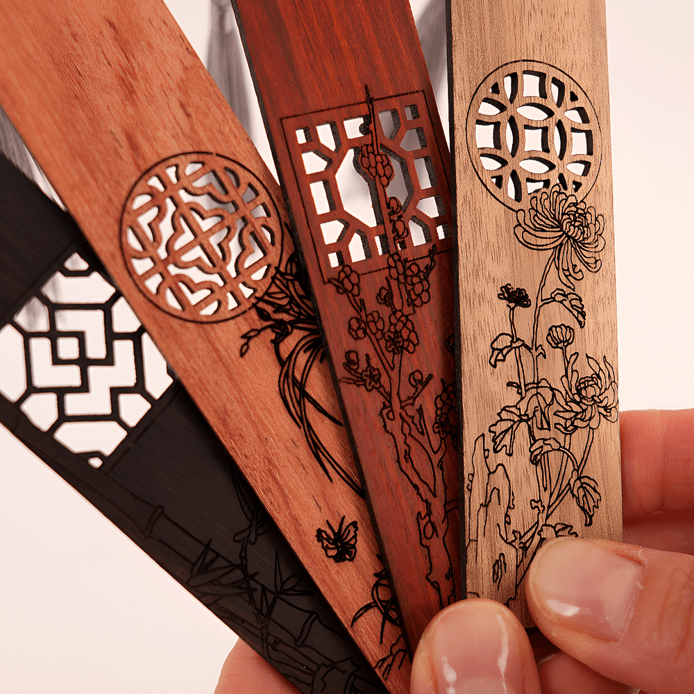 고급 책갈피 행운 북마크 독서 북클립 북스토퍼 우드 메탈 책갈피 20,000원