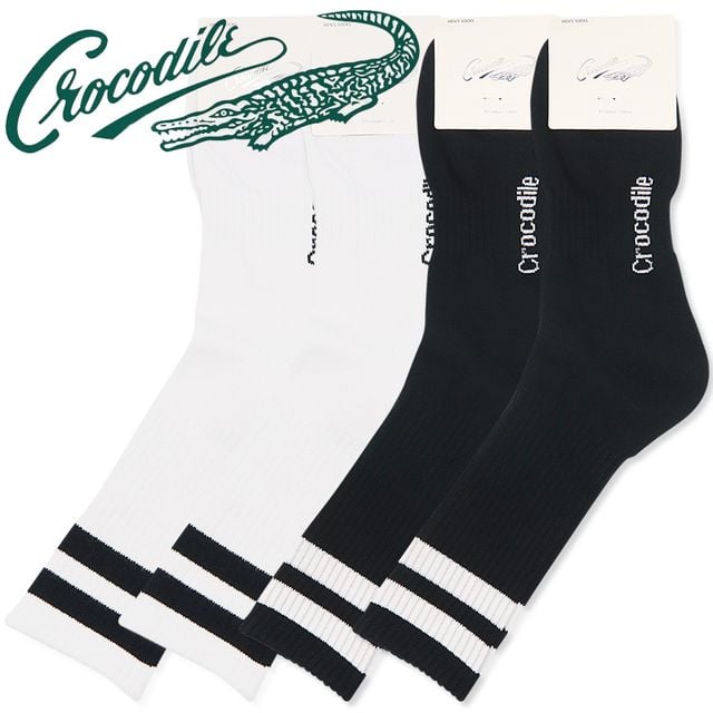 크로커다일 국산 남자 두줄 장목 스포츠양말 4켤레_WE00CCF 16,260원