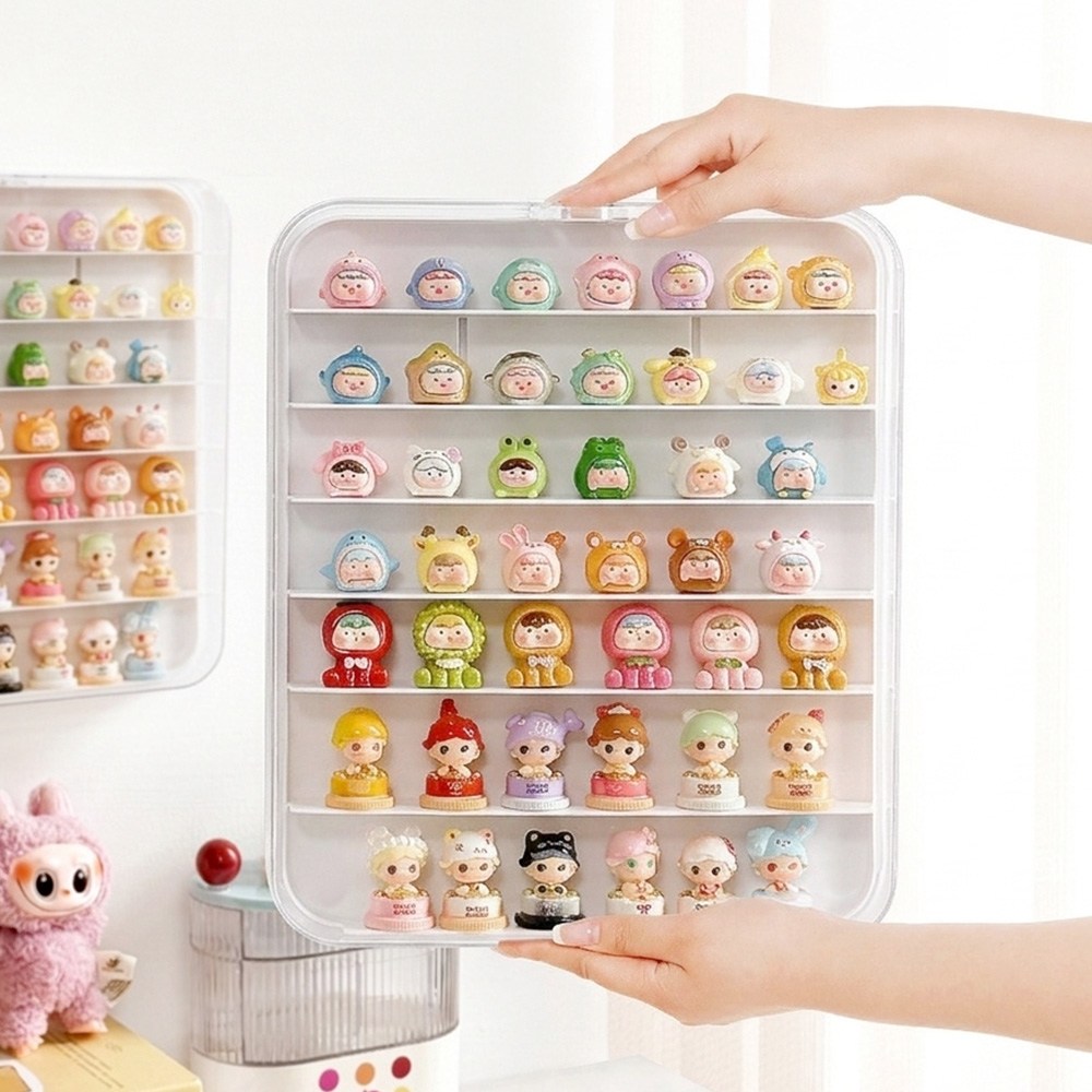 21세기트랜드 슈슈 미니 피규어 장식장 벽걸이 쇼케이스 진열대, 1개 17,800원