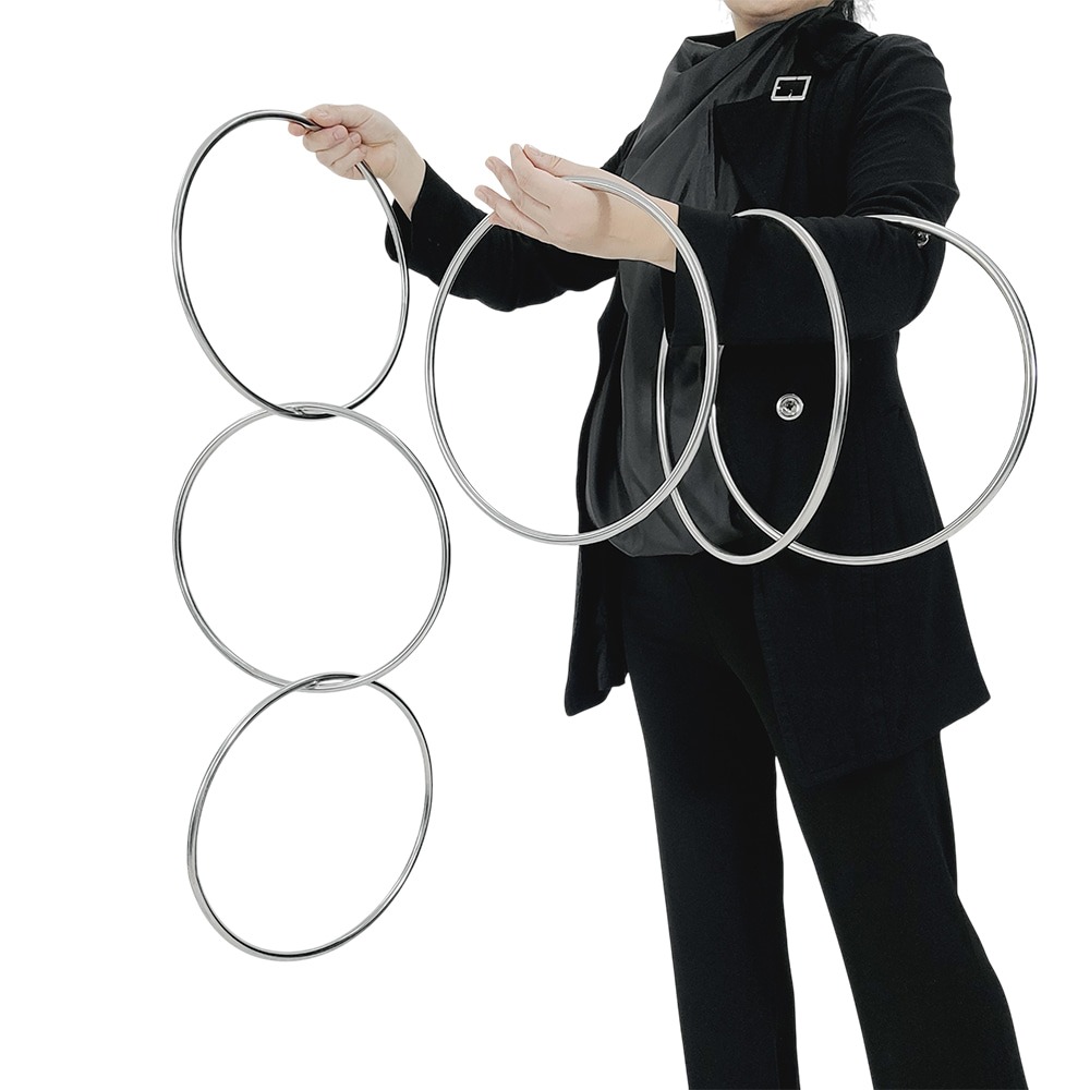 JL매직 손끝에서 펼쳐지는 환상의 링연결마술 12인치마그네틱링(6개조) 가방포함, 1세트 130,000원