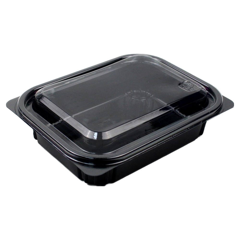 아이엔피 사각 샐러드 용기 블랙 17.5 x 13.5 x 4 cm 470ml SK-204 17,090원