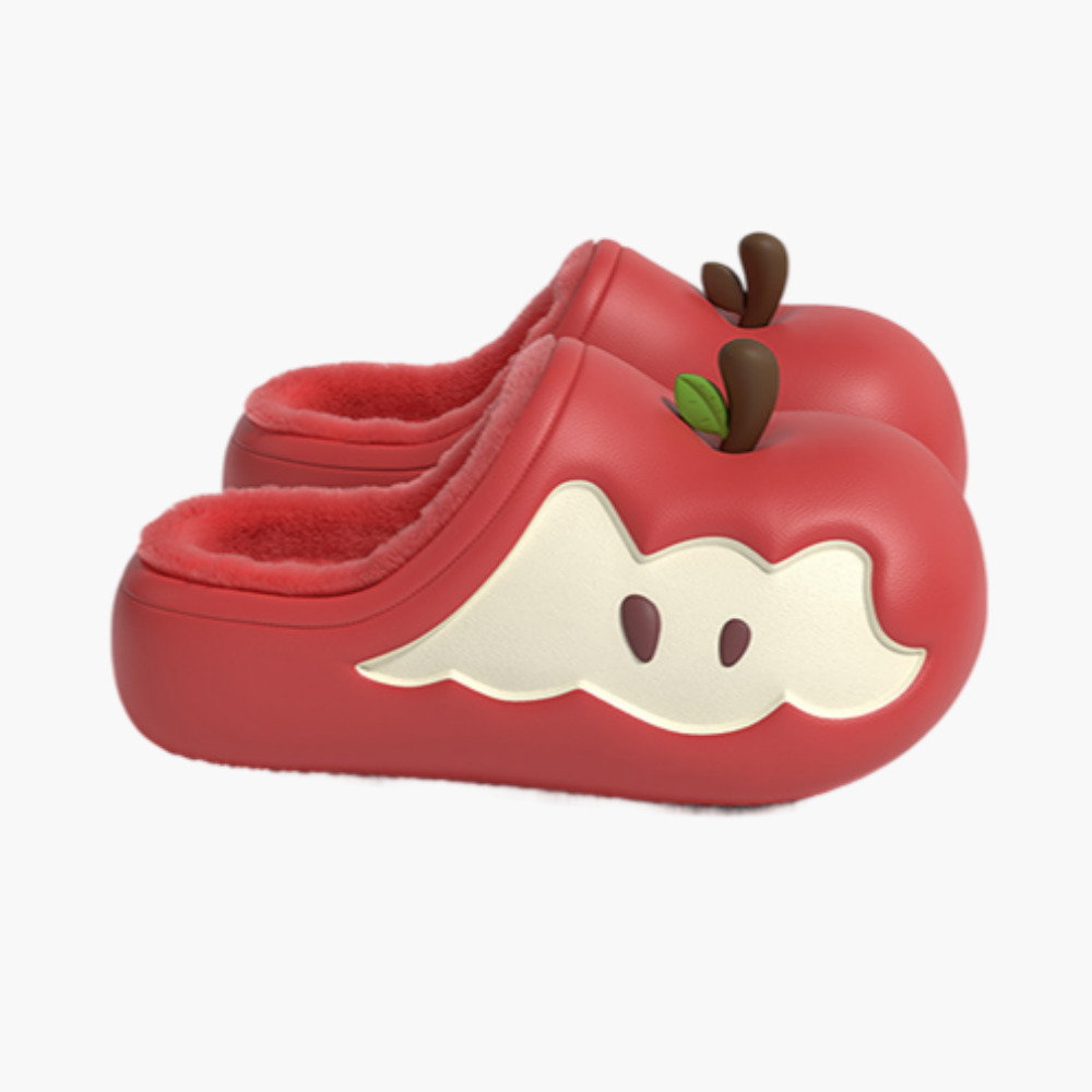 사과 발편한 털 슬리퍼 키높이 사무실 푹신한 쿠션 사무용 겨울 실내 29,800원