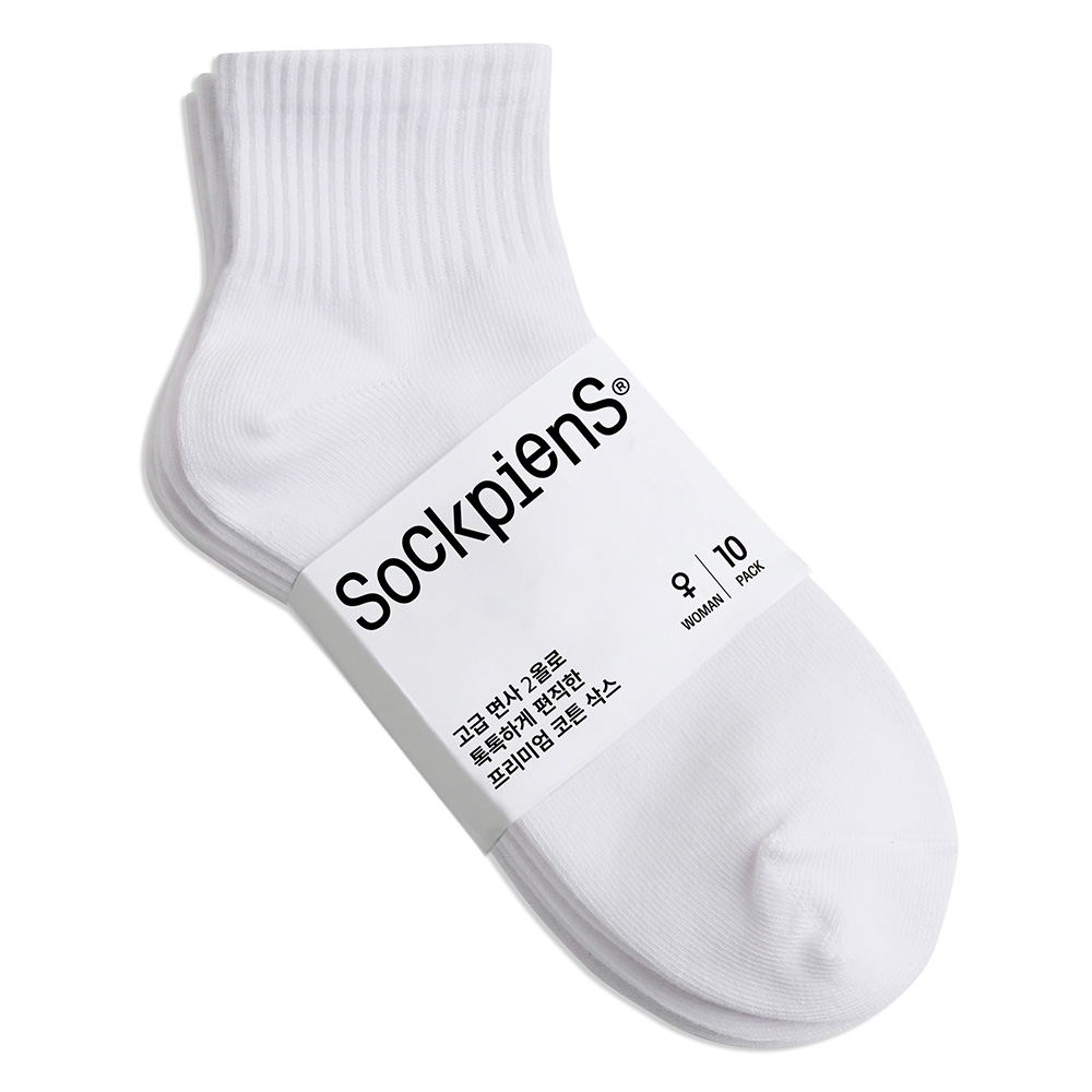 삭피엔스 여성용 프리미엄 단목 밴딩 양말 10켤레 14,900원