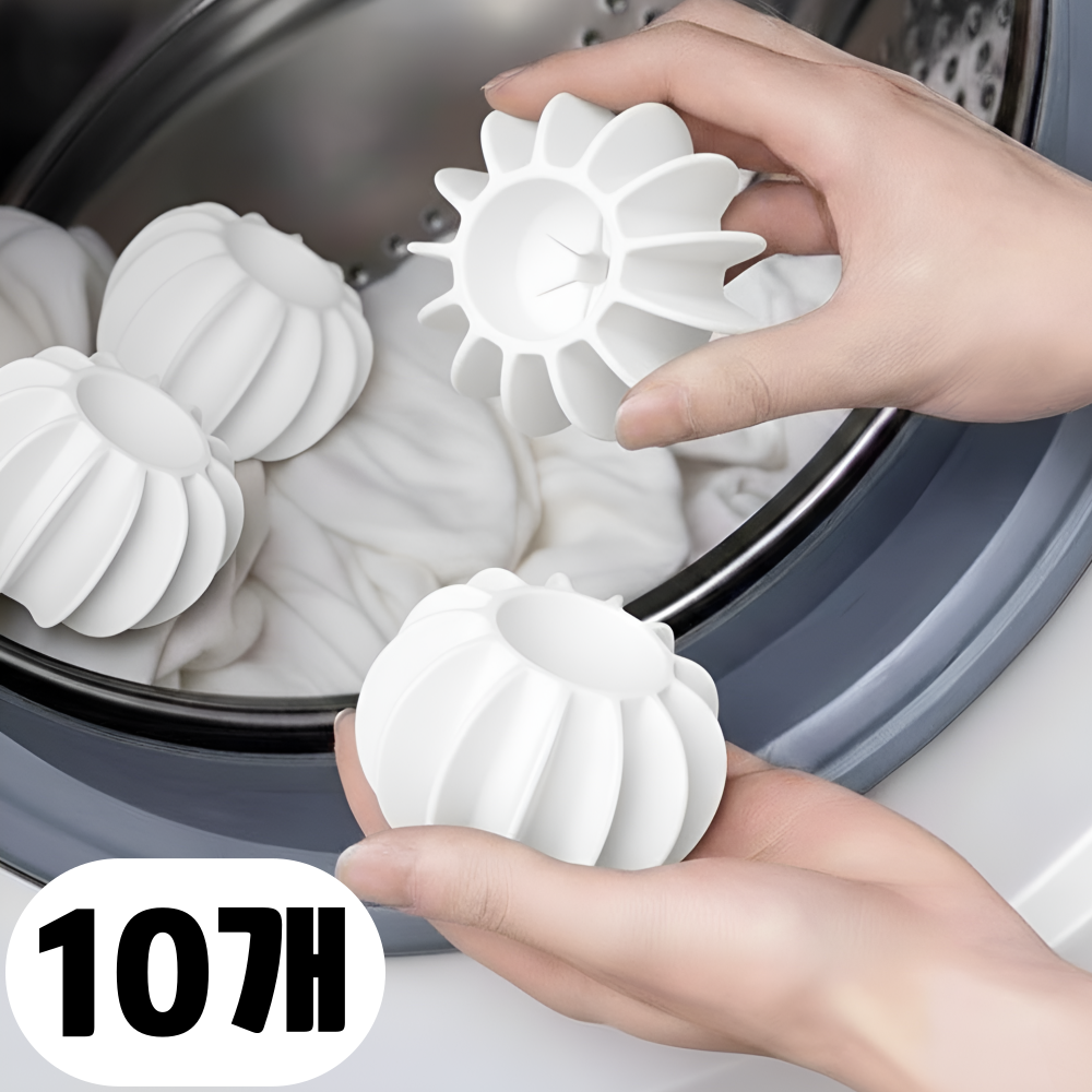 우디밸리 엉킴구김방지 대형 실리콘 세탁볼 5,400원