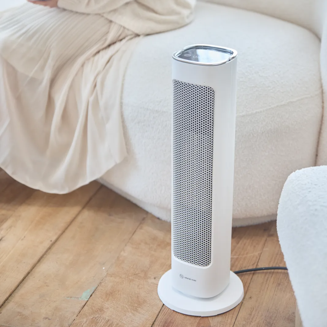 3세대 저소음 타워형 PTC 온풍기 가정용 사무실 전기 히터, 화이트 114,900원