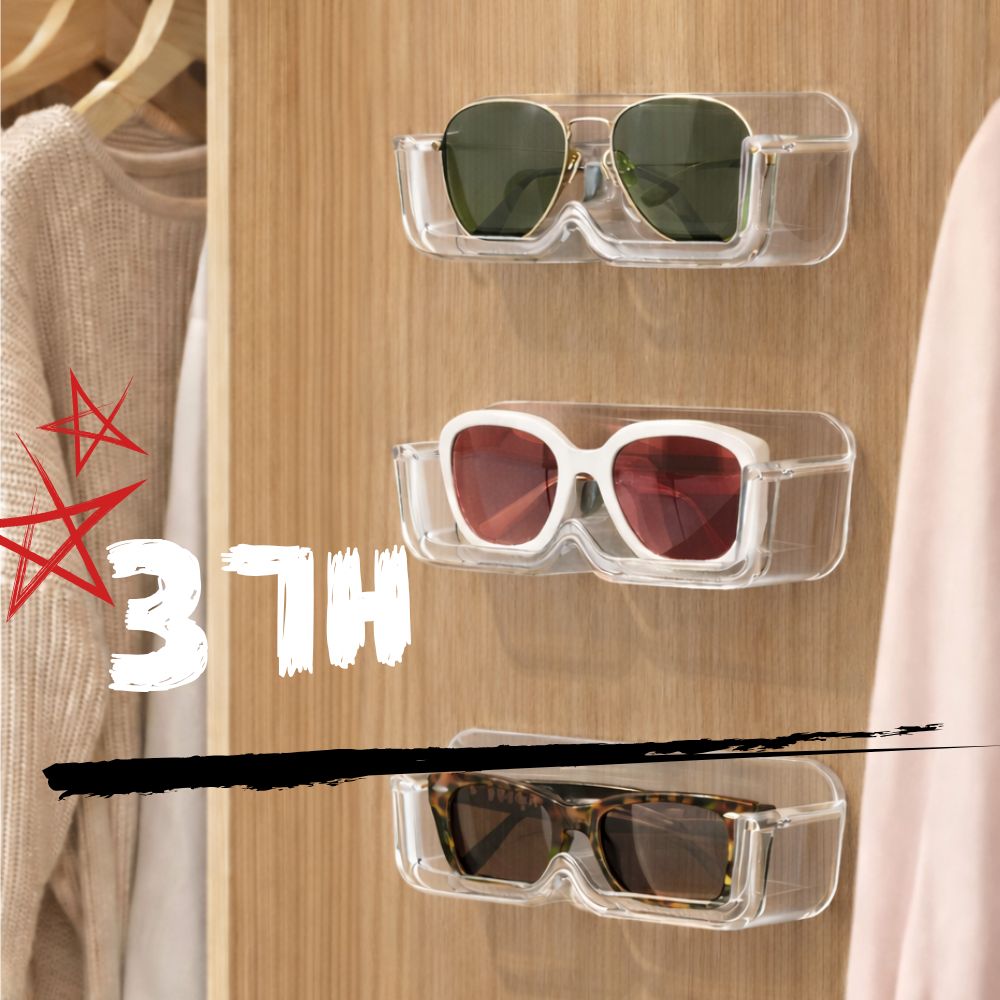 우노마스 무타공 부착식 안경 선글라스 욕실 차량용 보관 거치대 5,460원