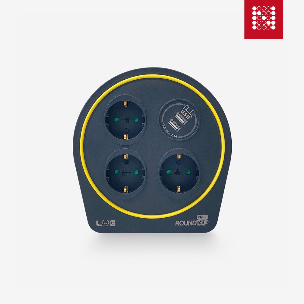 노마드 캠핑 휴대용 LUG 코드릴 라운드탭 미니 10M(딥블랙) NEW-0372 83,600원