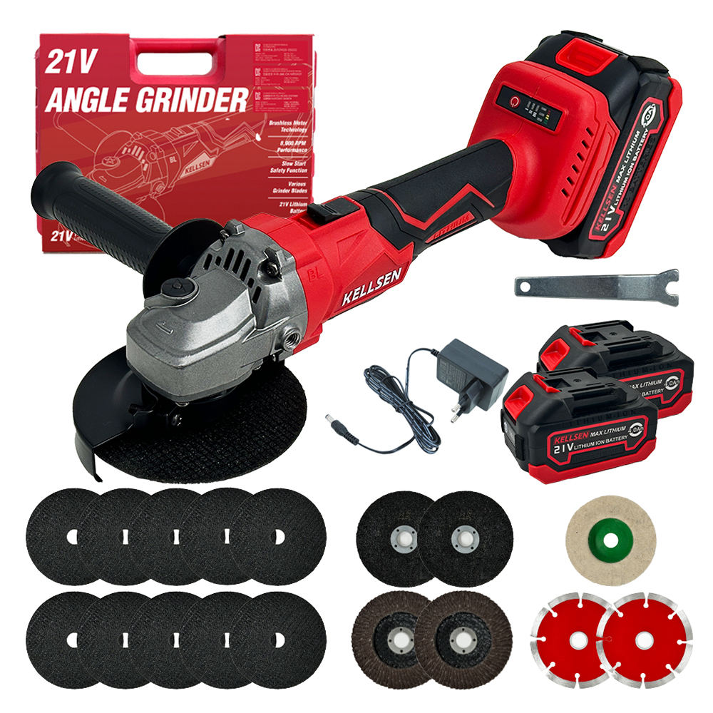 디케이켈슨 켈슨 21V 그라인더 DK-MTGR01 본품 + 배터리2개 세트, 1개 149,000원