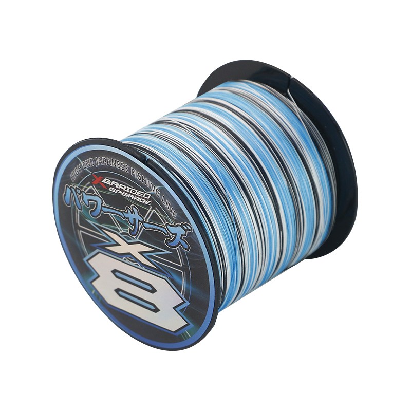 YGKX 8합사 12합사 일본 사선 세 가지 색상으로 제작된 블루 화이트 블랙 PE 낚싯줄 바다낚시 원작바다낚싯줄 메인 라인 로열 낚싯줄 견고한 내마모 코팅 26,600원