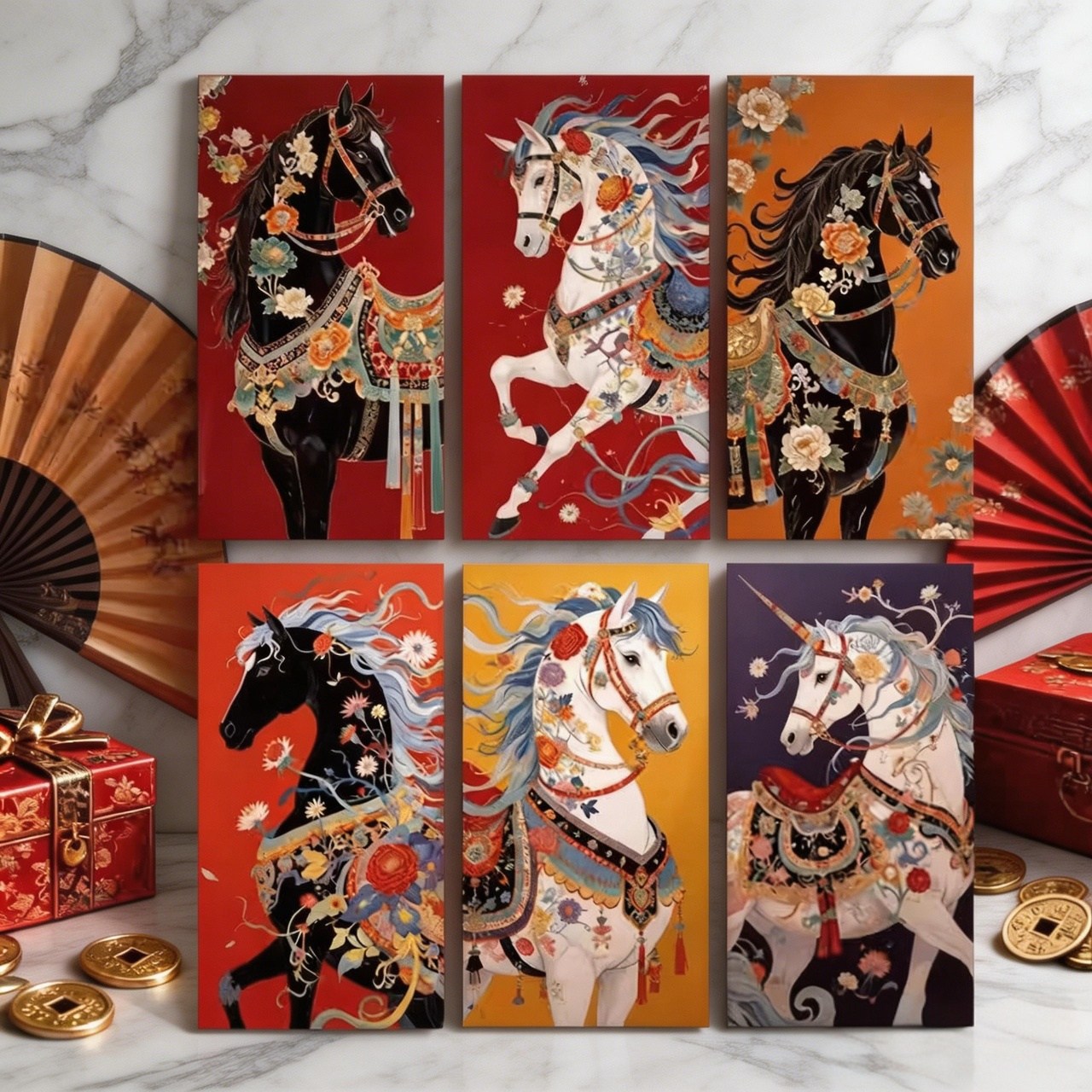 세뱃돈 예단봉투 용돈봉투 봉투 병오년 2026년 말띠 세뱃돈 봉투 춘절 말띠 현금 봉투 새해 세뱃돈 봉투 45,990원