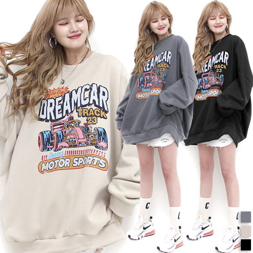 통통마녀 ] 드림카 맨투맨 / 남여공용 / 120 kg까지 착용 / 오버사이즈 [ 기모 포함 판매 ] 22,800원