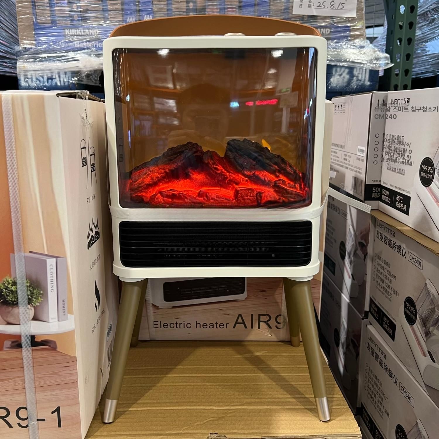 머스코 불멍 감성 무드등 온풍기 136,200원