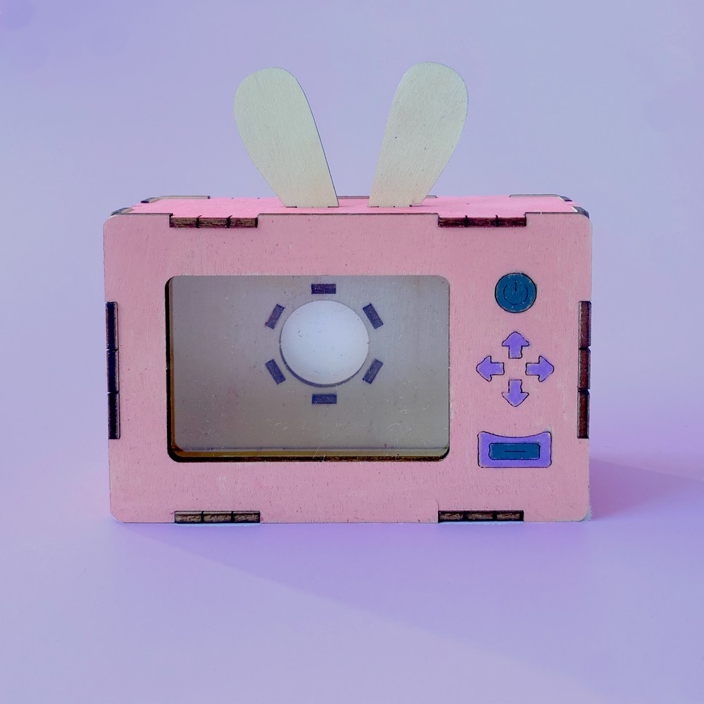 토끼모양 나무카메라 DIY키트 1,800원