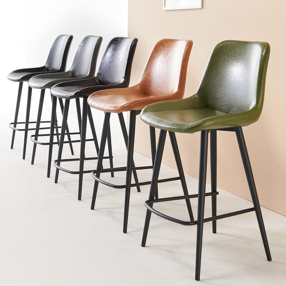 데쿠앙 가죽 아일랜드 높은 홈바 테이블 바텐 바 의자 108,640원