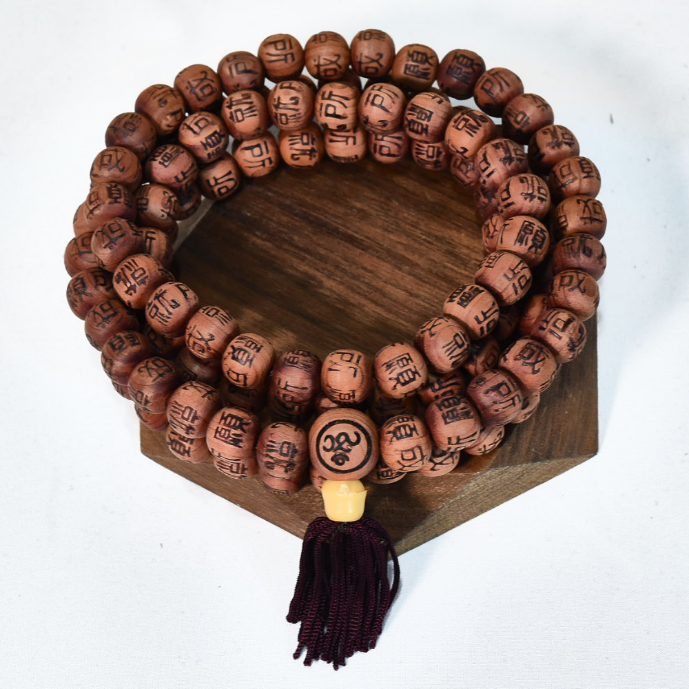 향나무 소원성취 108염주 합장주 불교염주 불교팔찌, 8mm, 1개 7,000원