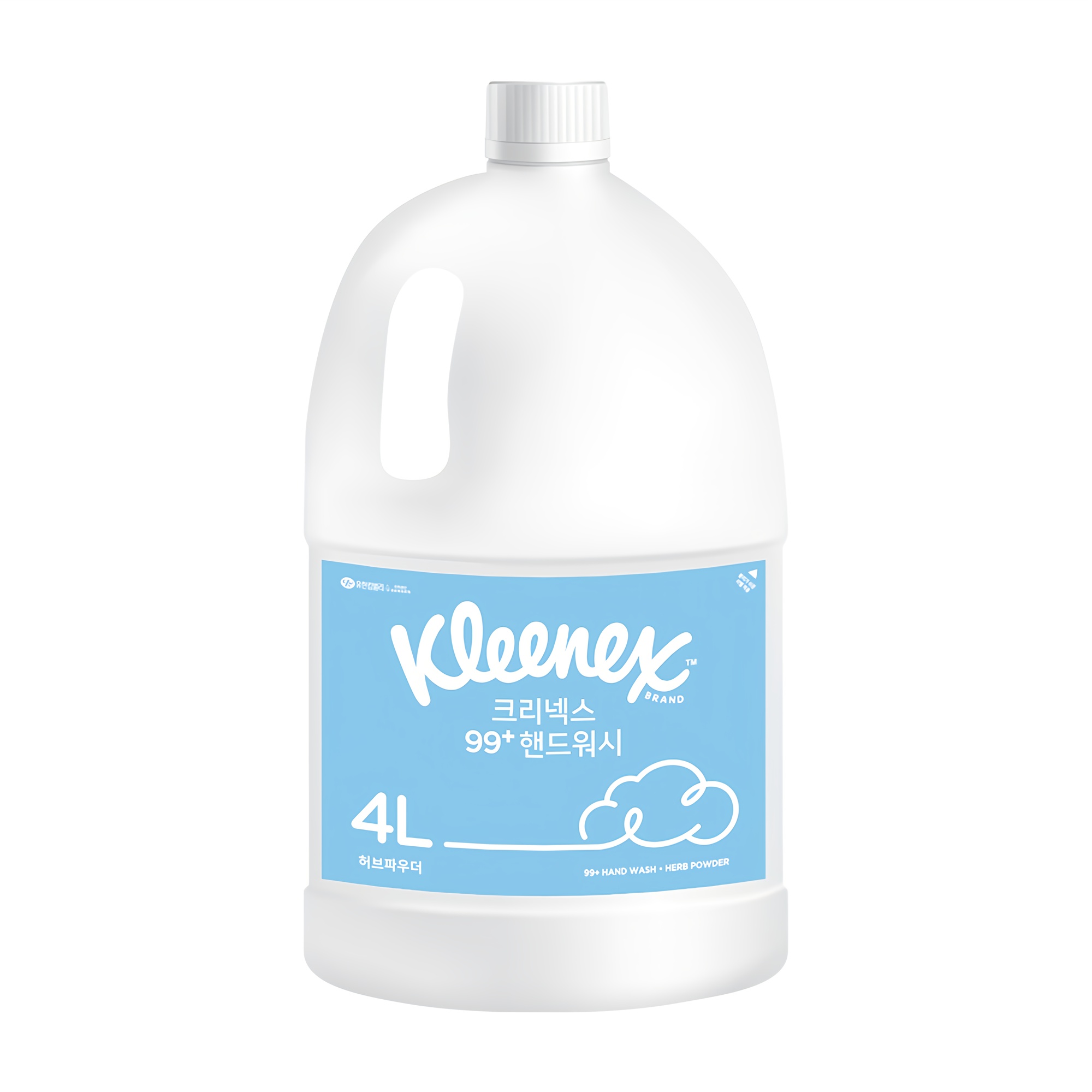 크리넥스 99 플러스 핸드워시 리필 허브파우더, 4L, 1개 12,700원