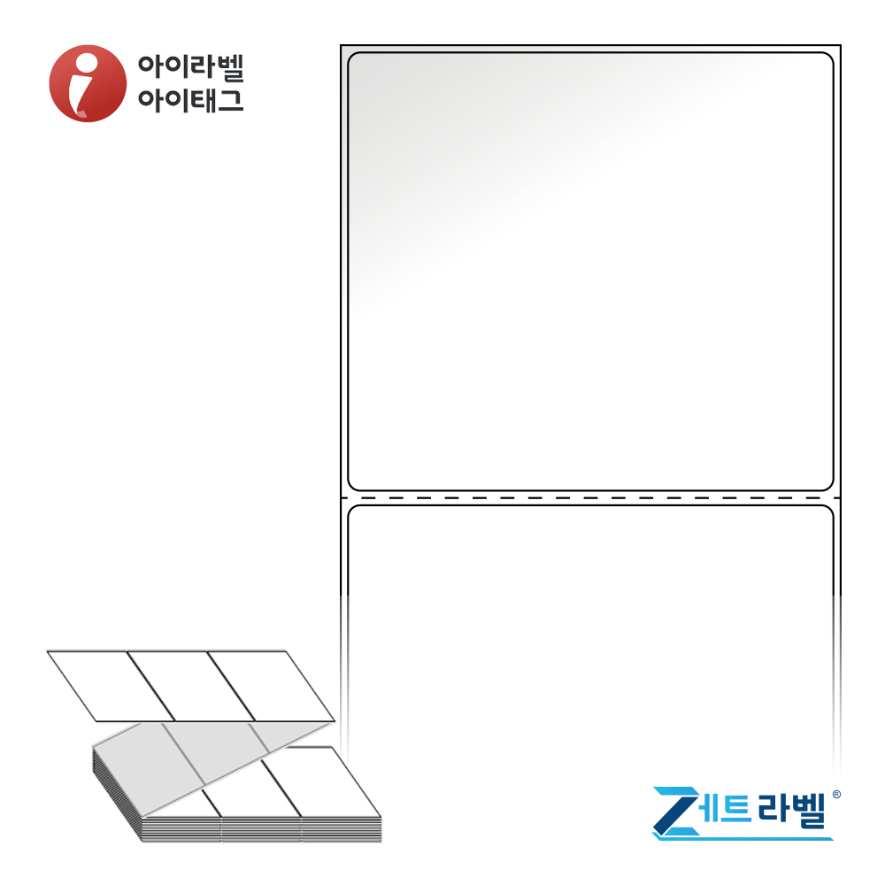 제트라벨 ZL10090LG 100x90.133 바코드 라벨지 흰색 아트지 리본 필요, 1칸, 3000개 69,100원
