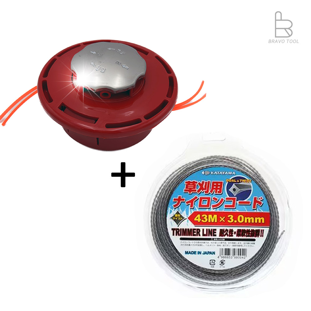 토요카네 예초기 나일론커터 꽈배기 줄날세트 3mm 43M 27,900원