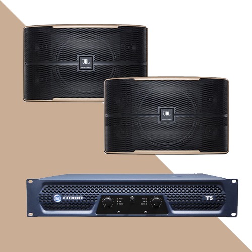 JBL PASION10+ CROWN T5 프리미엄 고급 매장용 가정용 스피커10인치 1조(2EA)+앰프 음향패키지 1,893,000원