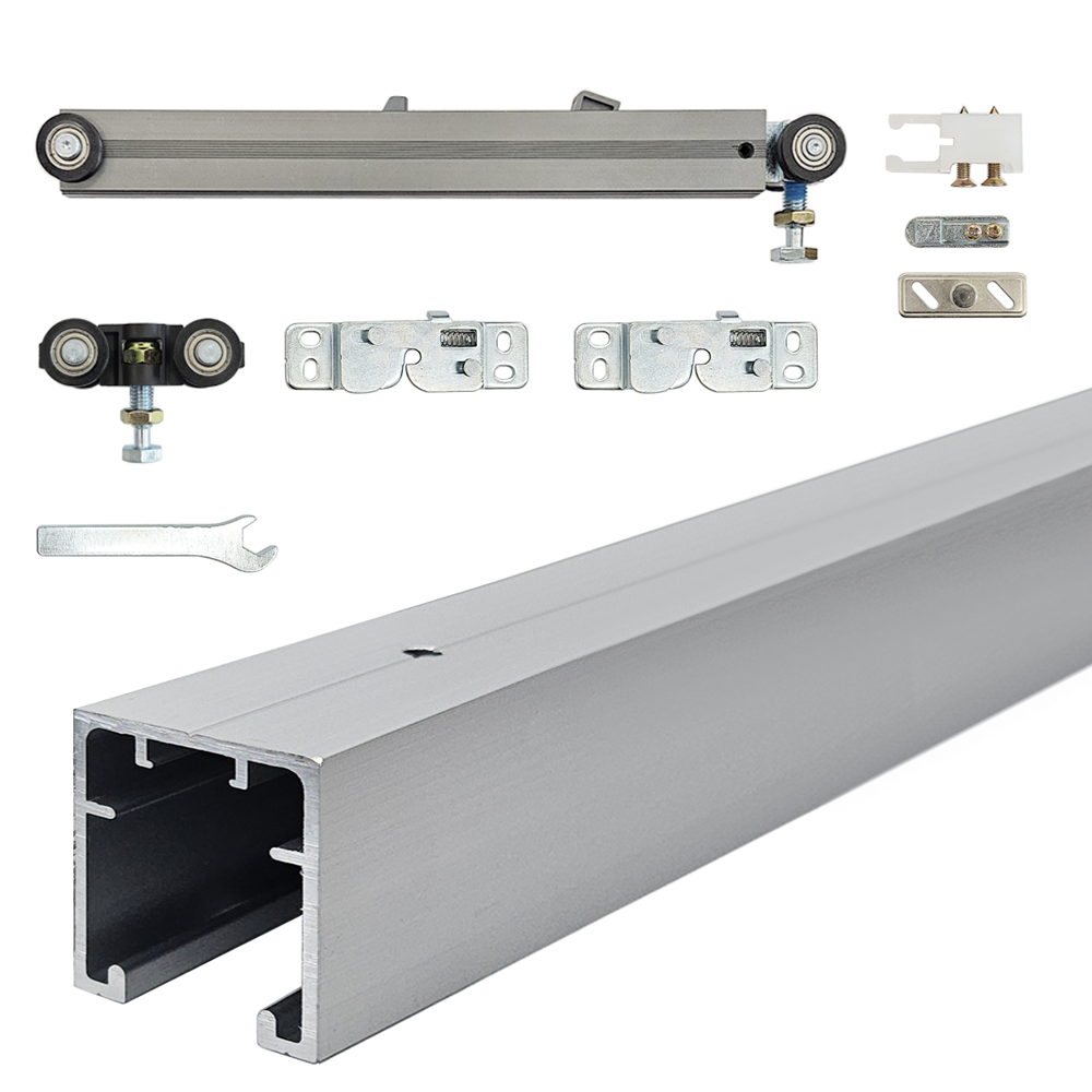 국산 고급형 부드러운 슬라이딩도어 2M레일 롤러세트 미닫이문 중문 레일로라, 1세트 115,000원