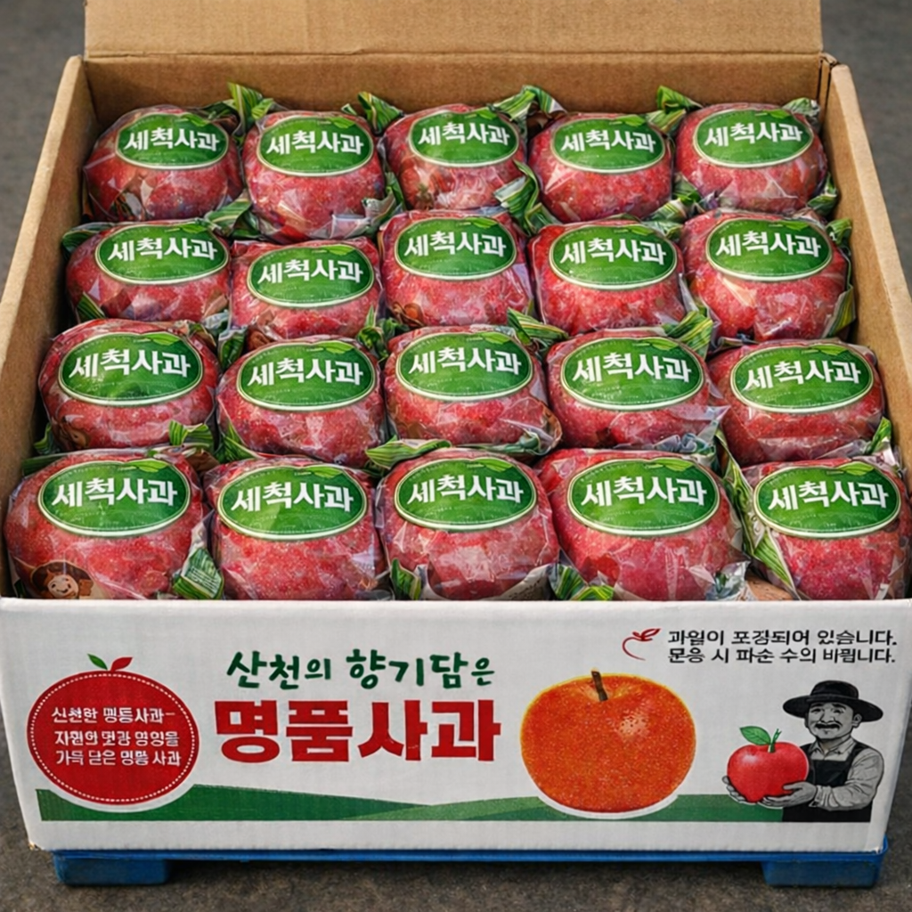 한정초특가 고당도 껍질째먹는 꿀 세척사과 14,830원
