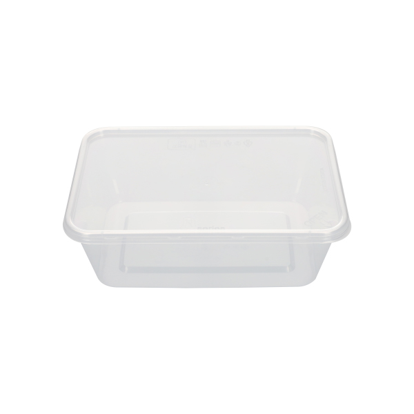 B750 직사각 사출 배달포장용기 다회용 500set 107,200원