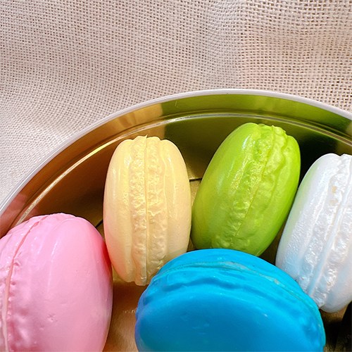 [왓위셀] 마카롱 모형 6종 디저트 뚱카롱 카페 인테리어 촬영 소품 2,000원