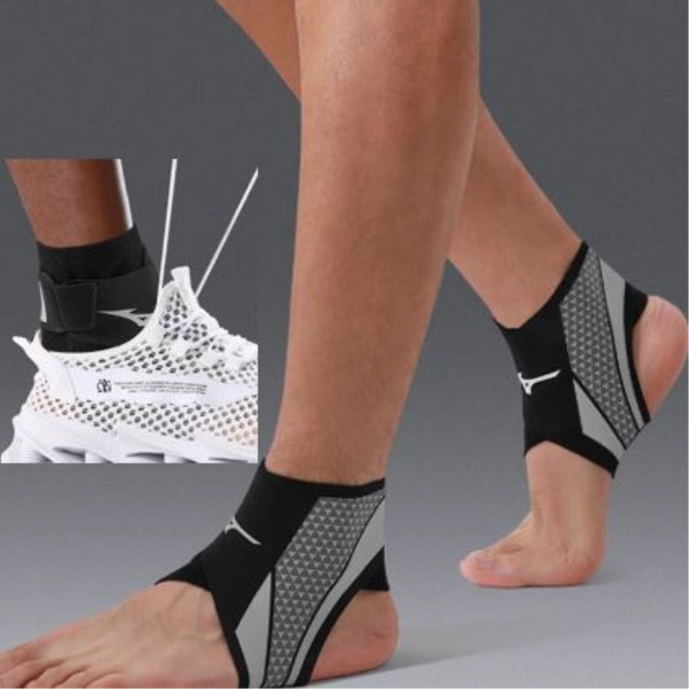 1+1 미즈노 얇은 발목 보호대 아대 남자 여자 초슬림 테이핑 오른발 왼발 38,900원