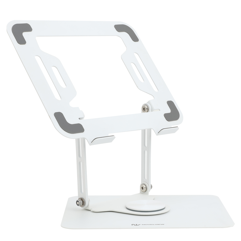 노벨뷰 쿨러 몬스터 CS-360도 멀티 노트북 태블릿 쿨링거치대, 화이트, 1개 20,200원