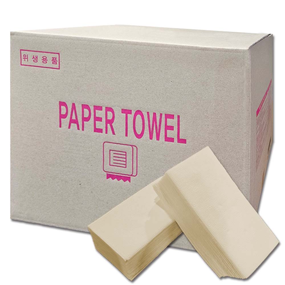대나무 천연갈색 핸드타월_페이퍼타월 100% 천연펄프 5천매, 1세트, 5000매 25,800원