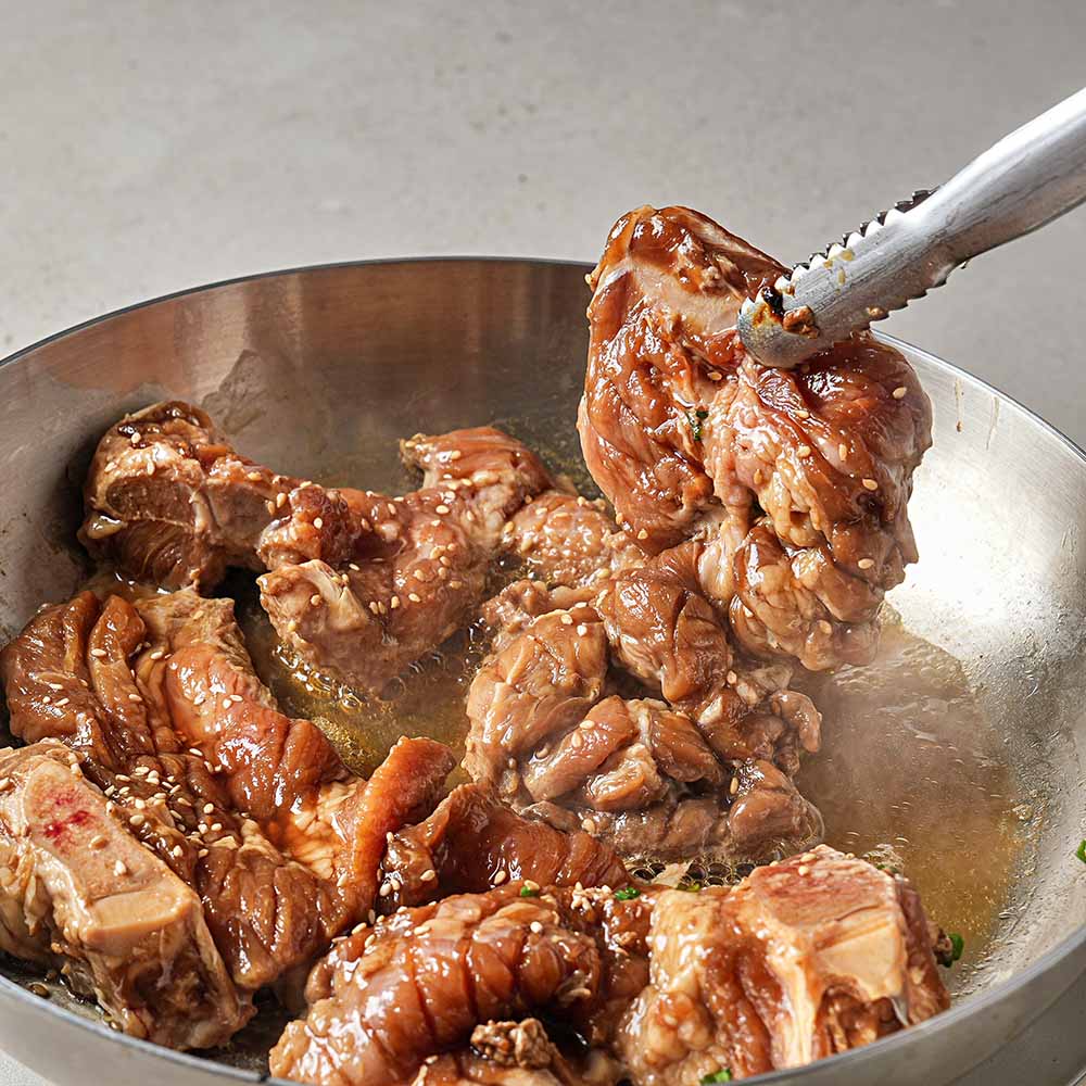 국내산 한돈 수제양념 돼지갈비 구이 갈비찜, 3.2kg, 1개 59,900원