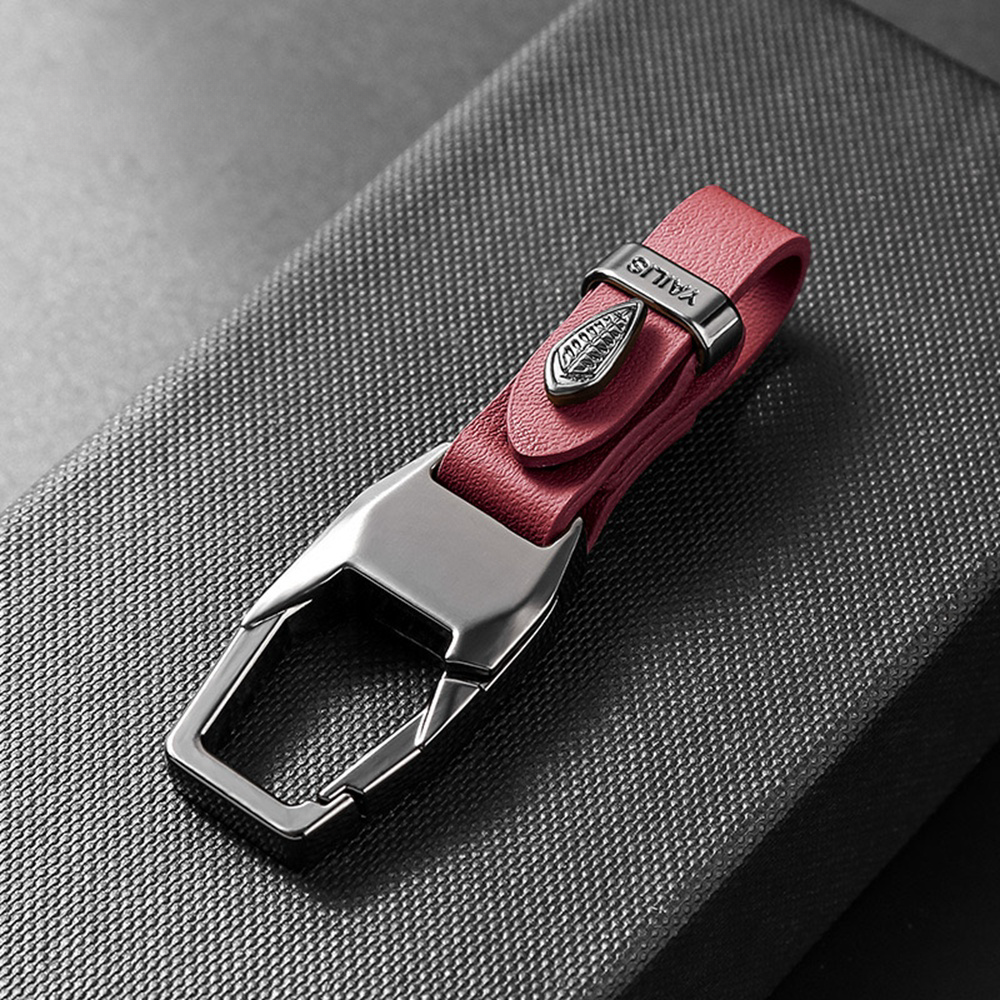 다은랜드 고급 가죽 사각 열쇠고리 자동차 키링, 와인 9,500원